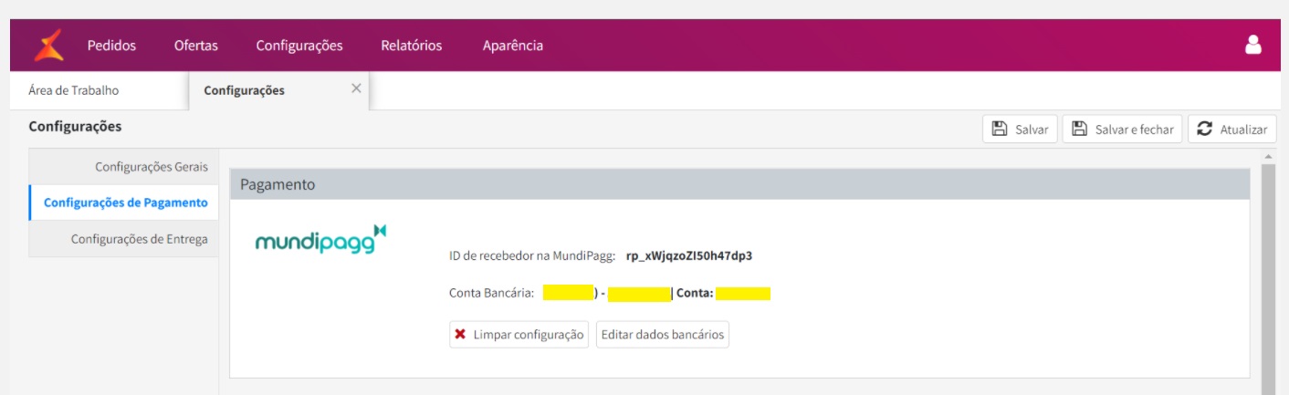 Painel do Seller - MundiPagg - Configuração Concluida.jpg