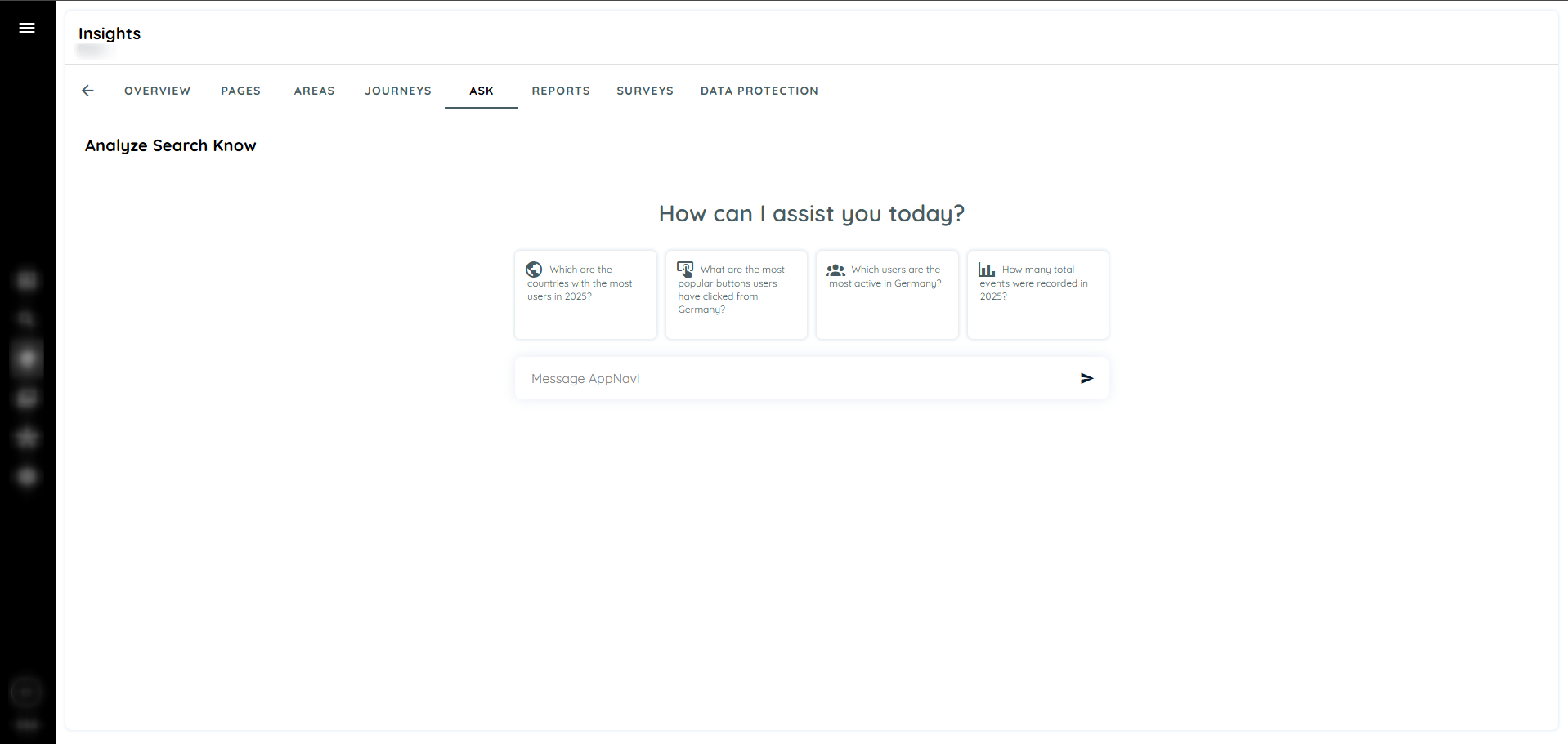 Analyze Search Know