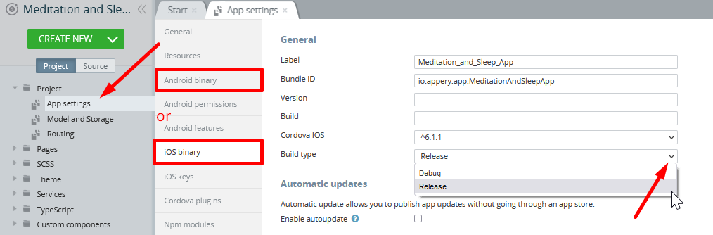 Screenshot_78.png Selecting iOS binary build type