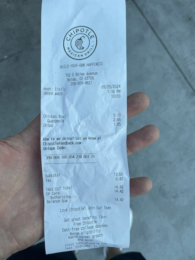 Example JSON Upload File verbose 