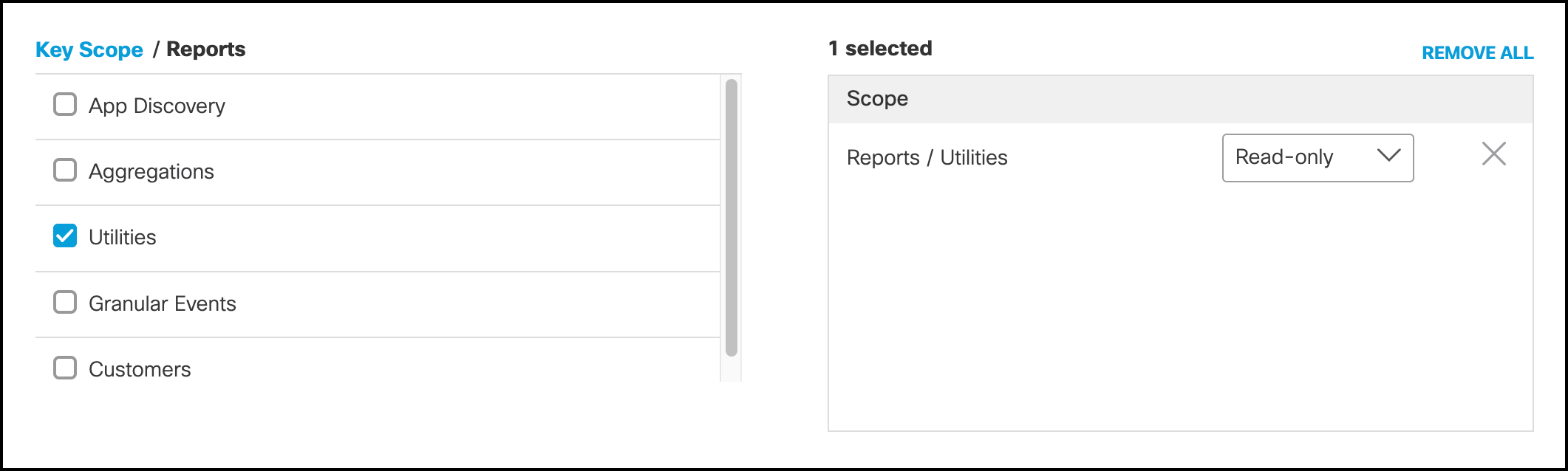 Where to find your API key, how to reset it and Scope of an API