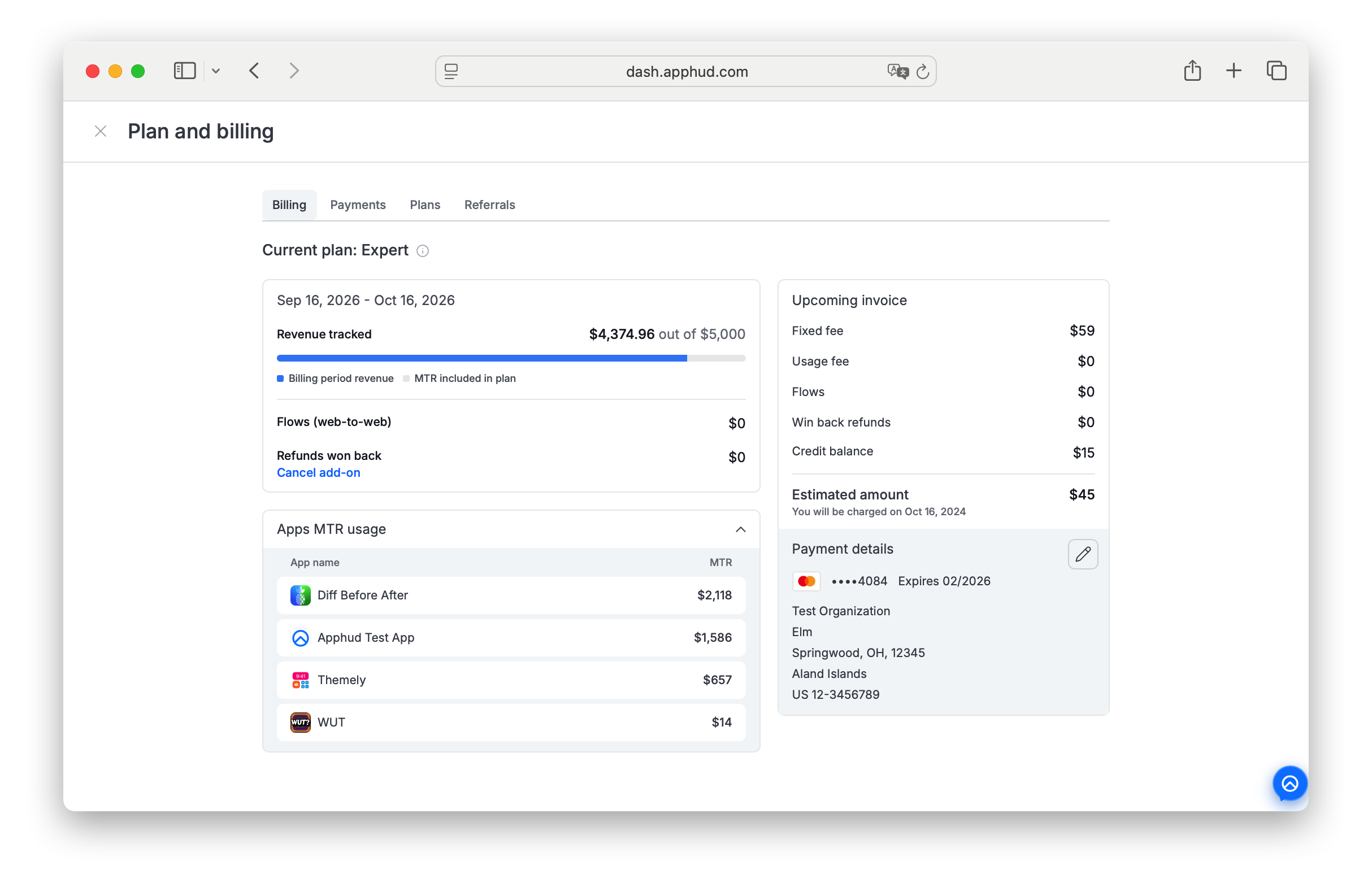 Billing Portal