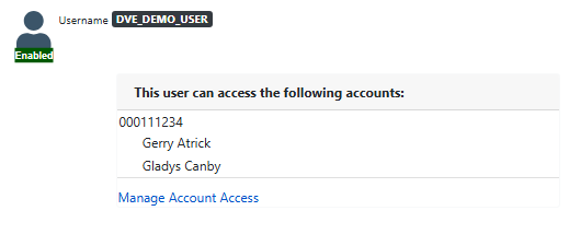 Manage Account Access