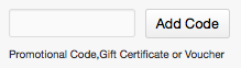 Adding a Voucher or Gift Certificate to pay for an online enrolment/s