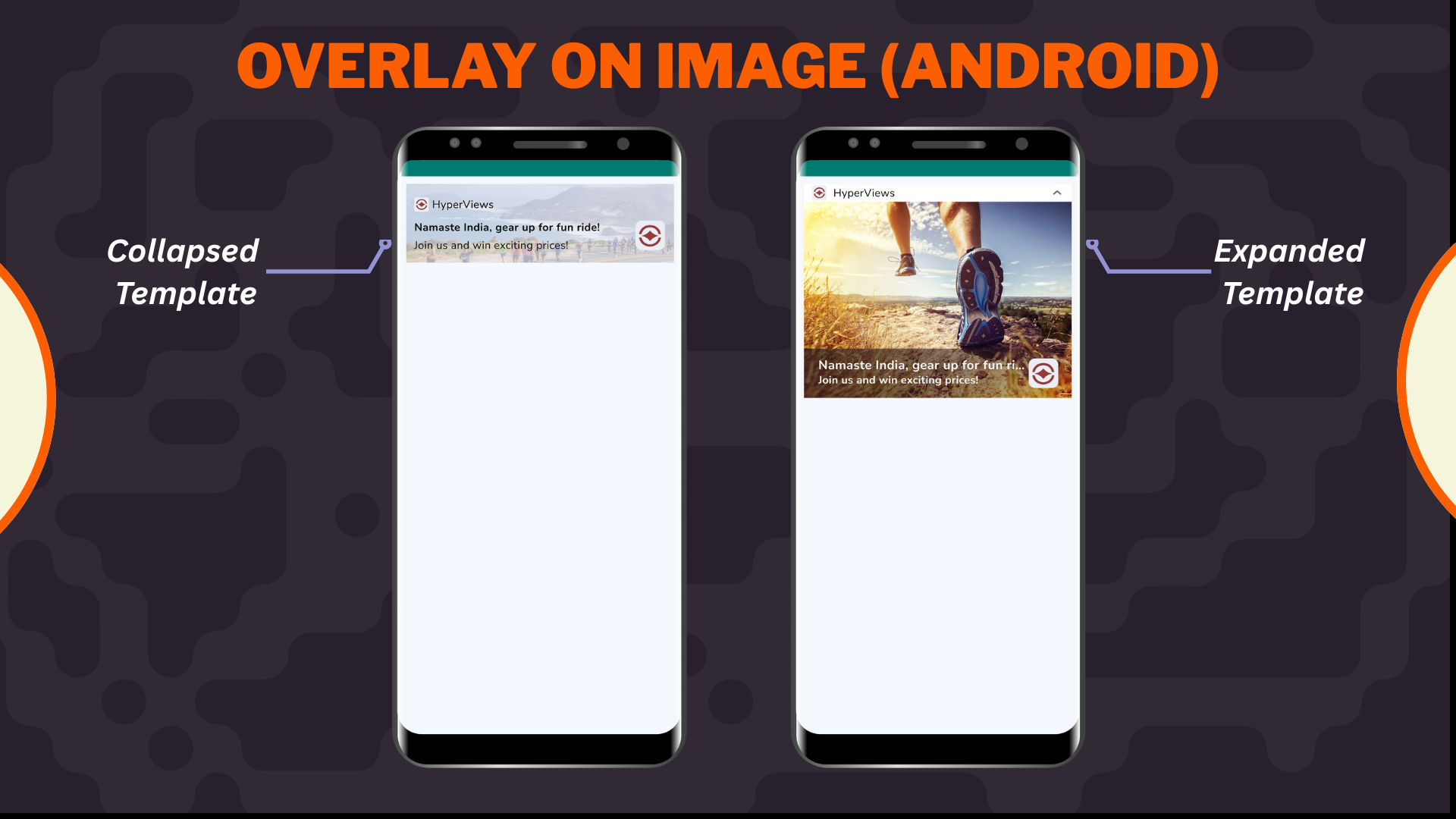 Overlay on Image Android Template
