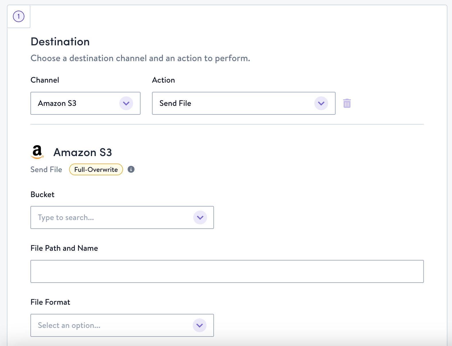 Amazon S3 action