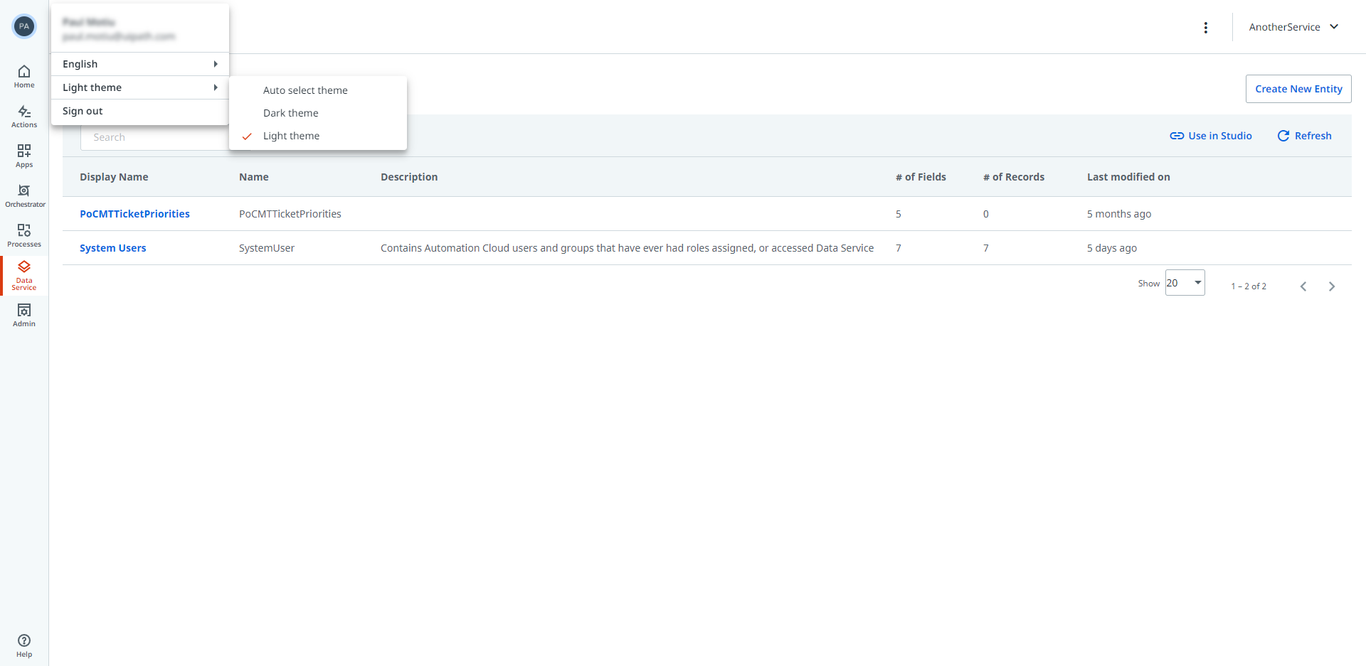 AI Center Cloud - Dark Theme.png