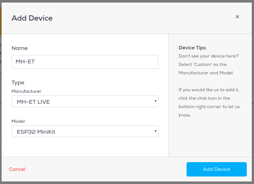 Add a Device
