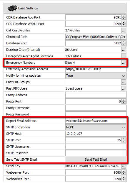 System Settings (Avaya IP Office)