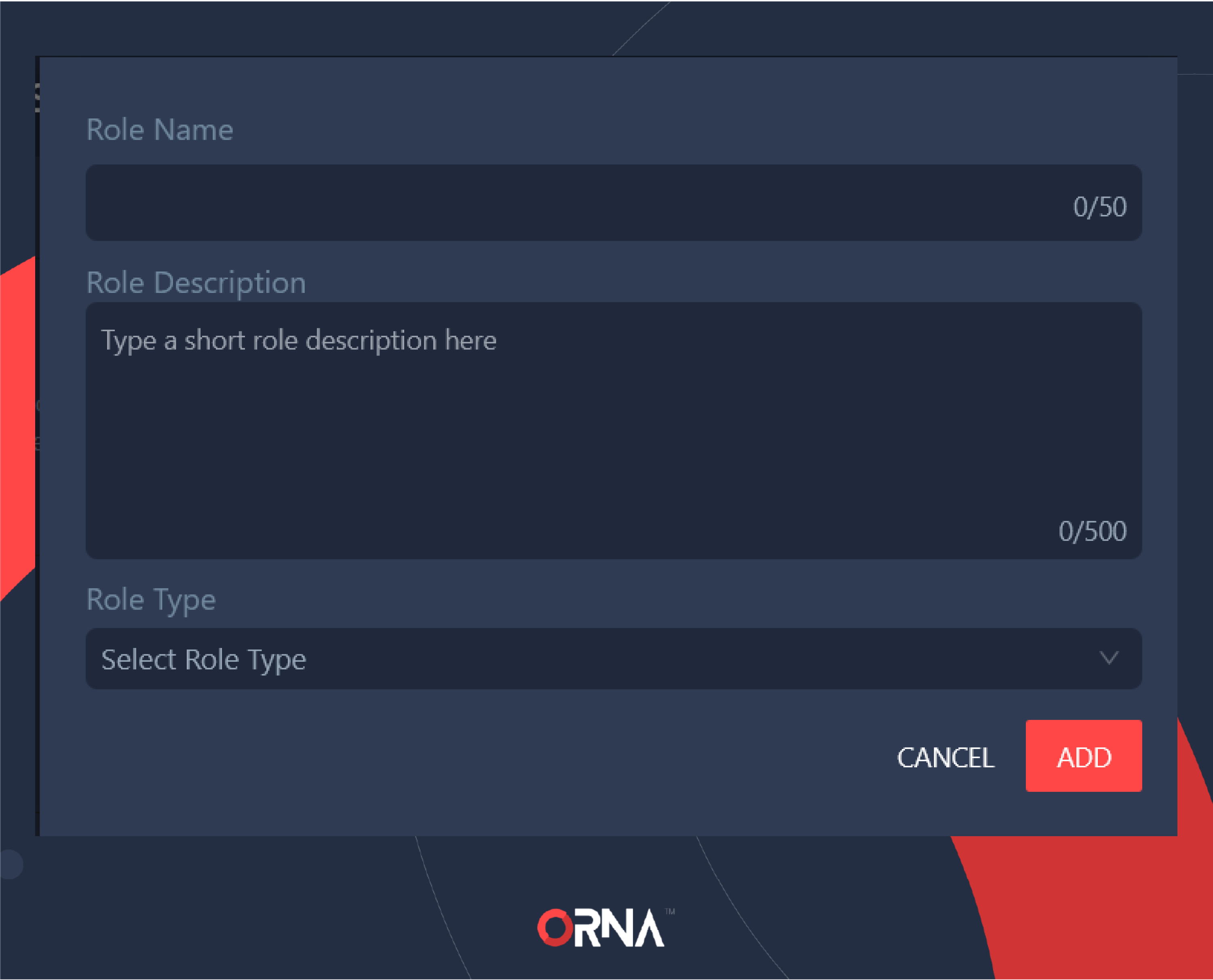 Populating custom Role details