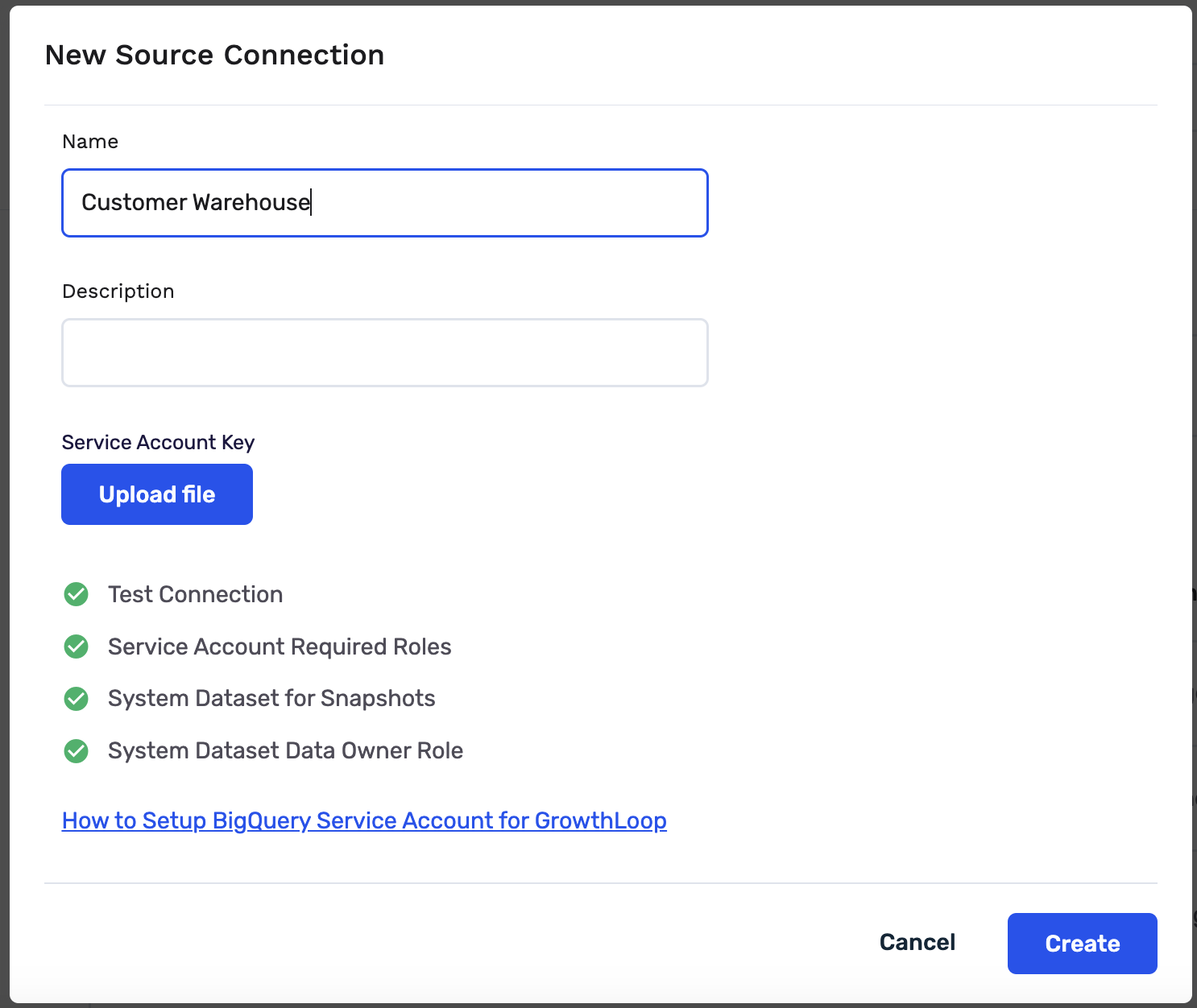 Validate Source Connection