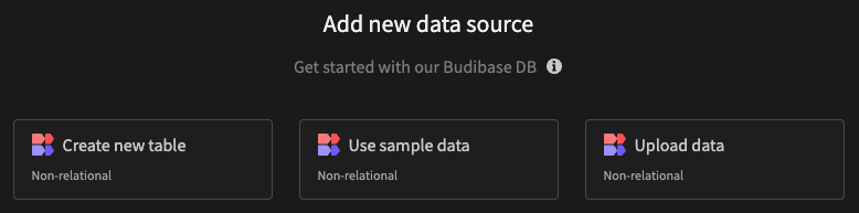 Use sample data