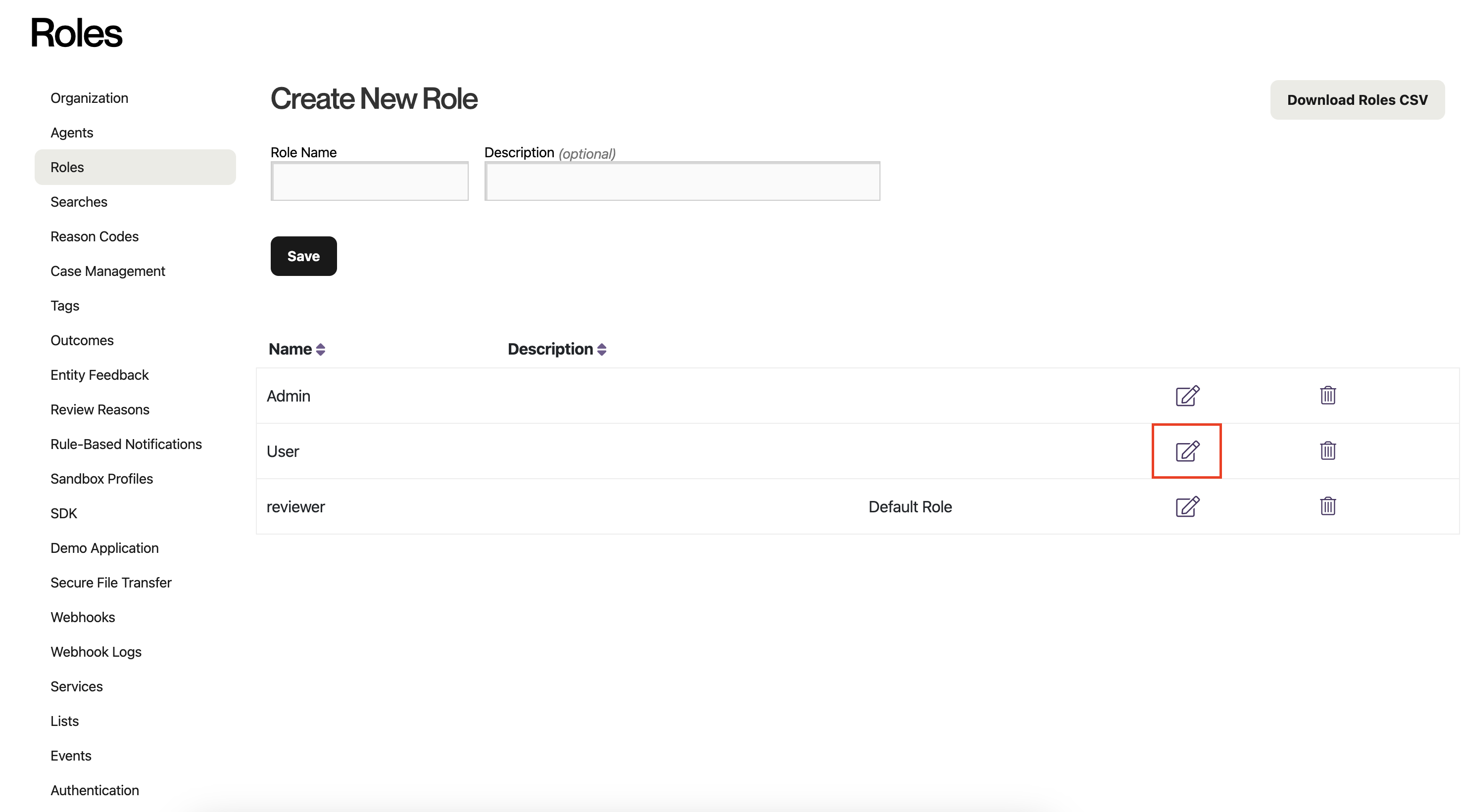 You probably do not want to select the Admin role unless you want all your users to have full control over your data and settings in Alloy.