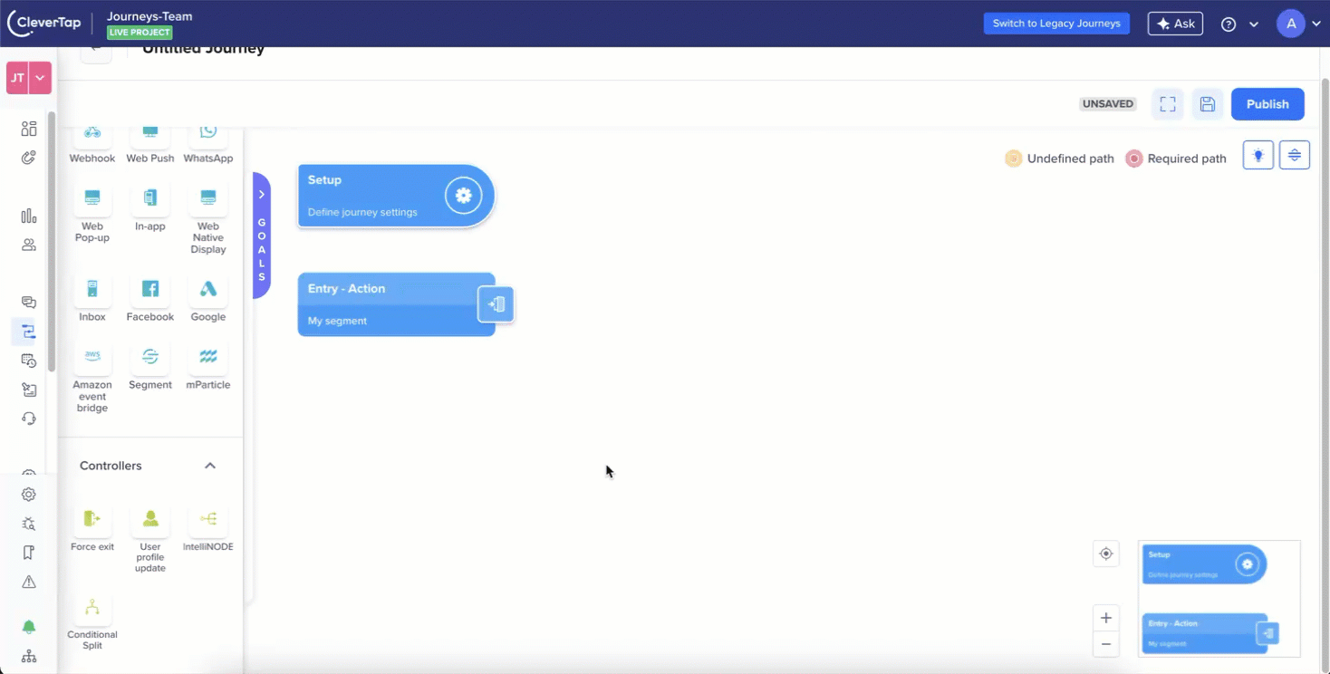 Set Up Conditional Split Node