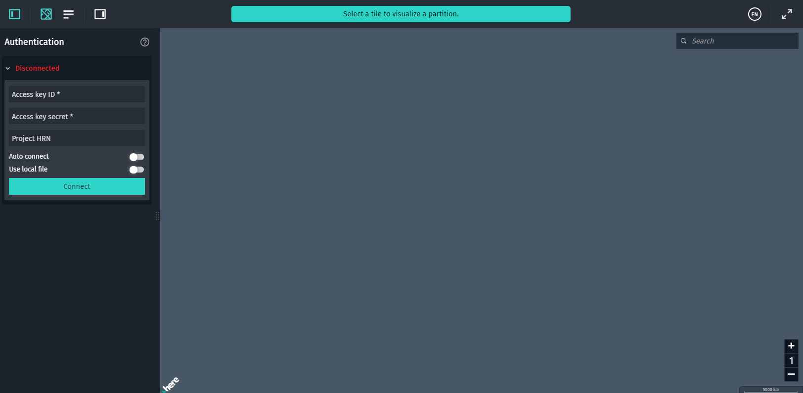 Data Inspector Authentication Form