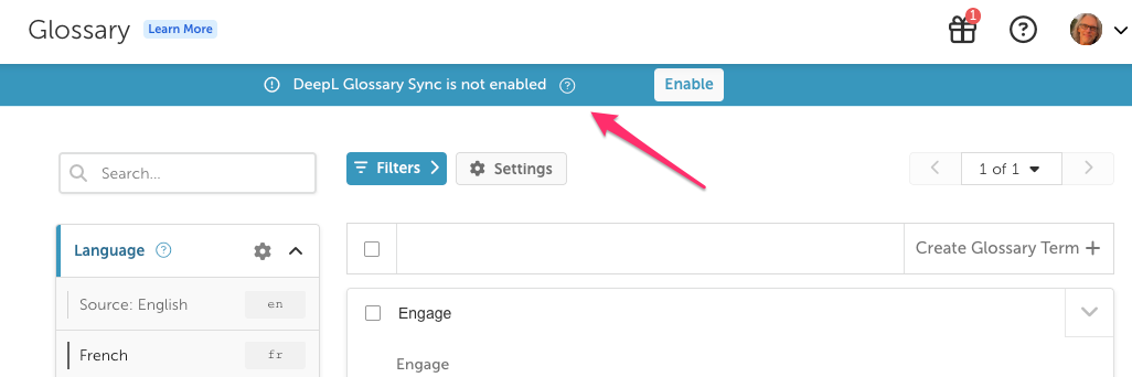 DeepL Glossary Sync not enabled.png