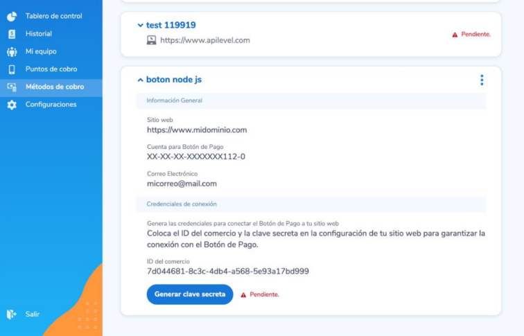 Configuración del Botón de Pago Yappy