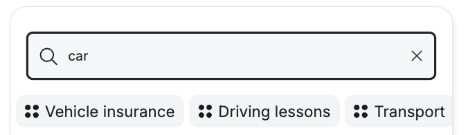 Example of `suggested_searches`