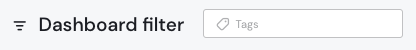 Apply Tag Filtering to Your Dashboard