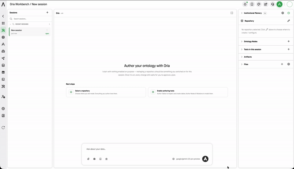 Screenshot: Right-hand configuration panel, expanded