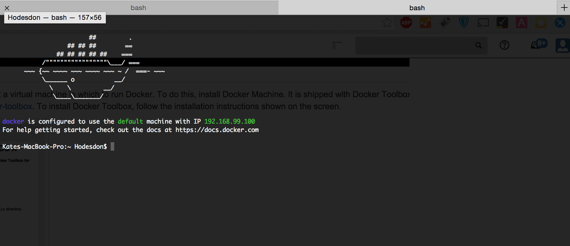 Docker Toolbox Para Mac OSX