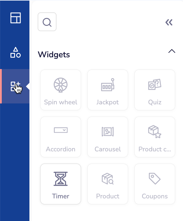 Add Timer using Widgets
