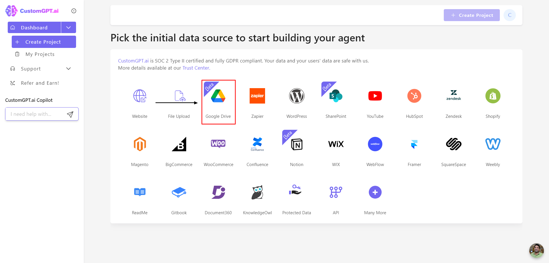 Google Drive Integration