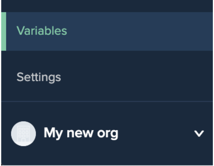Screen Shot 2020-06-22 at 11.33.21 AM.png Organization Variables Menu