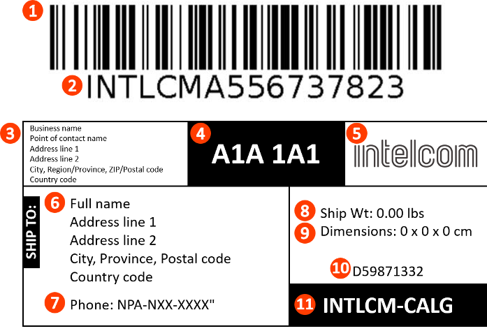 Shipping Label