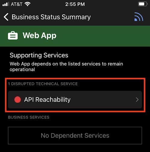 A screenshot of the PagerDuty mobile app detailing an incident without a priority