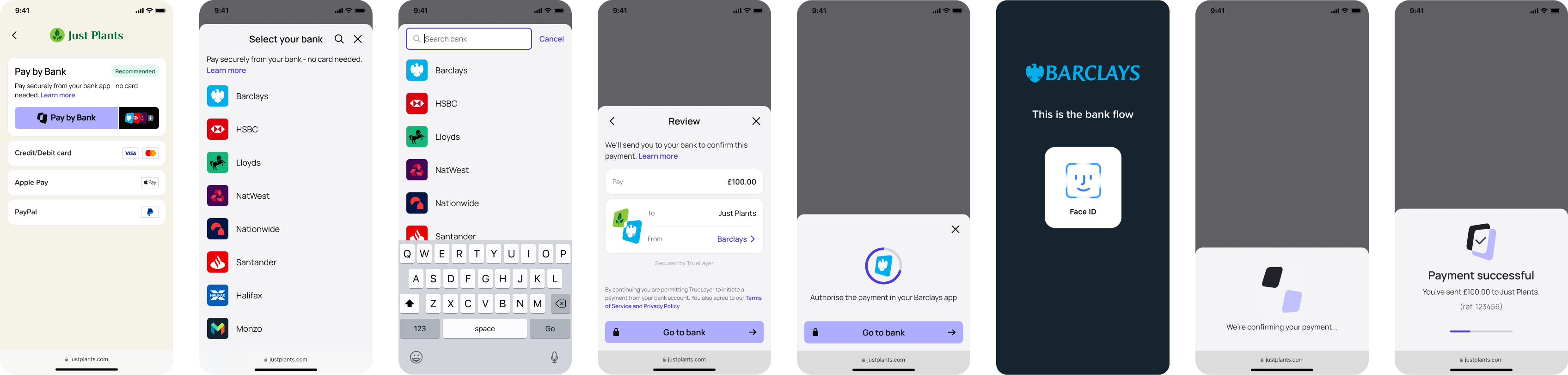 An example of the new Mobile SDK UI on the end user’s side.