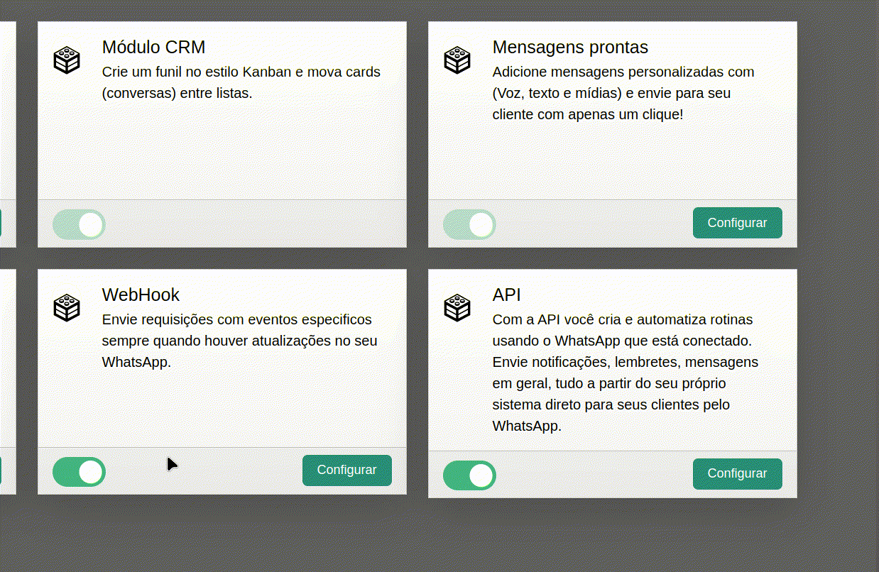 "<https://minhaapi.com/servicecompleted"> é apenas para exemplificar um endpoint
