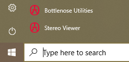 Start Stereo Viewer from a Windows Start Menu