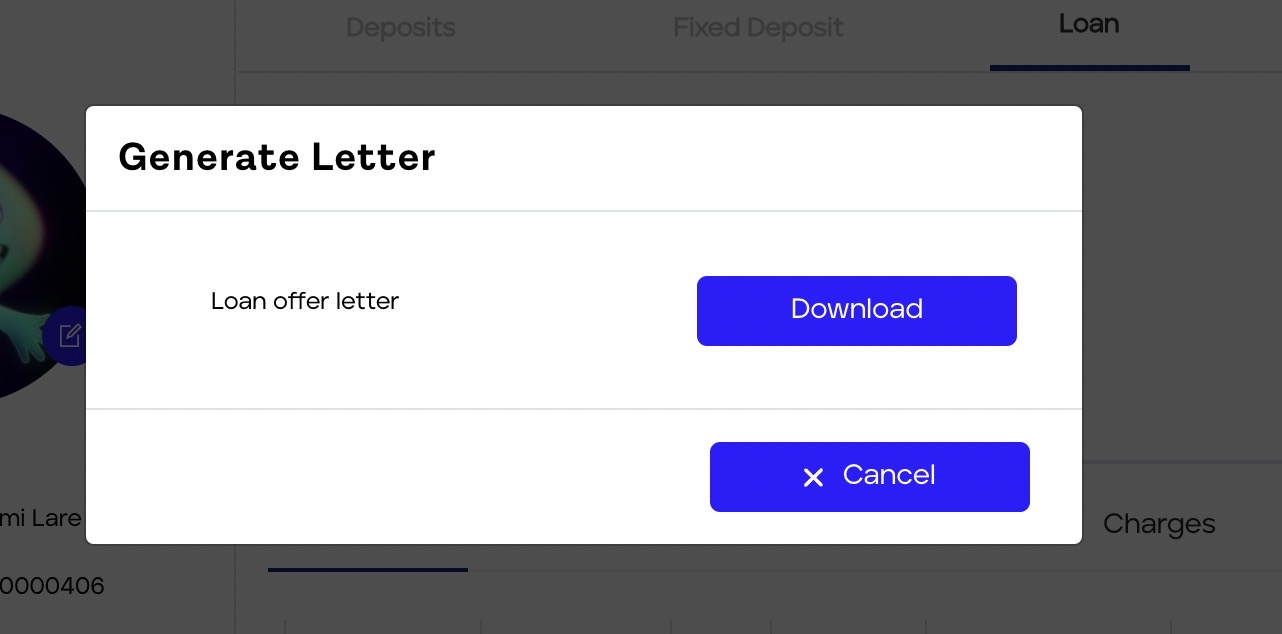 Download loan letter
