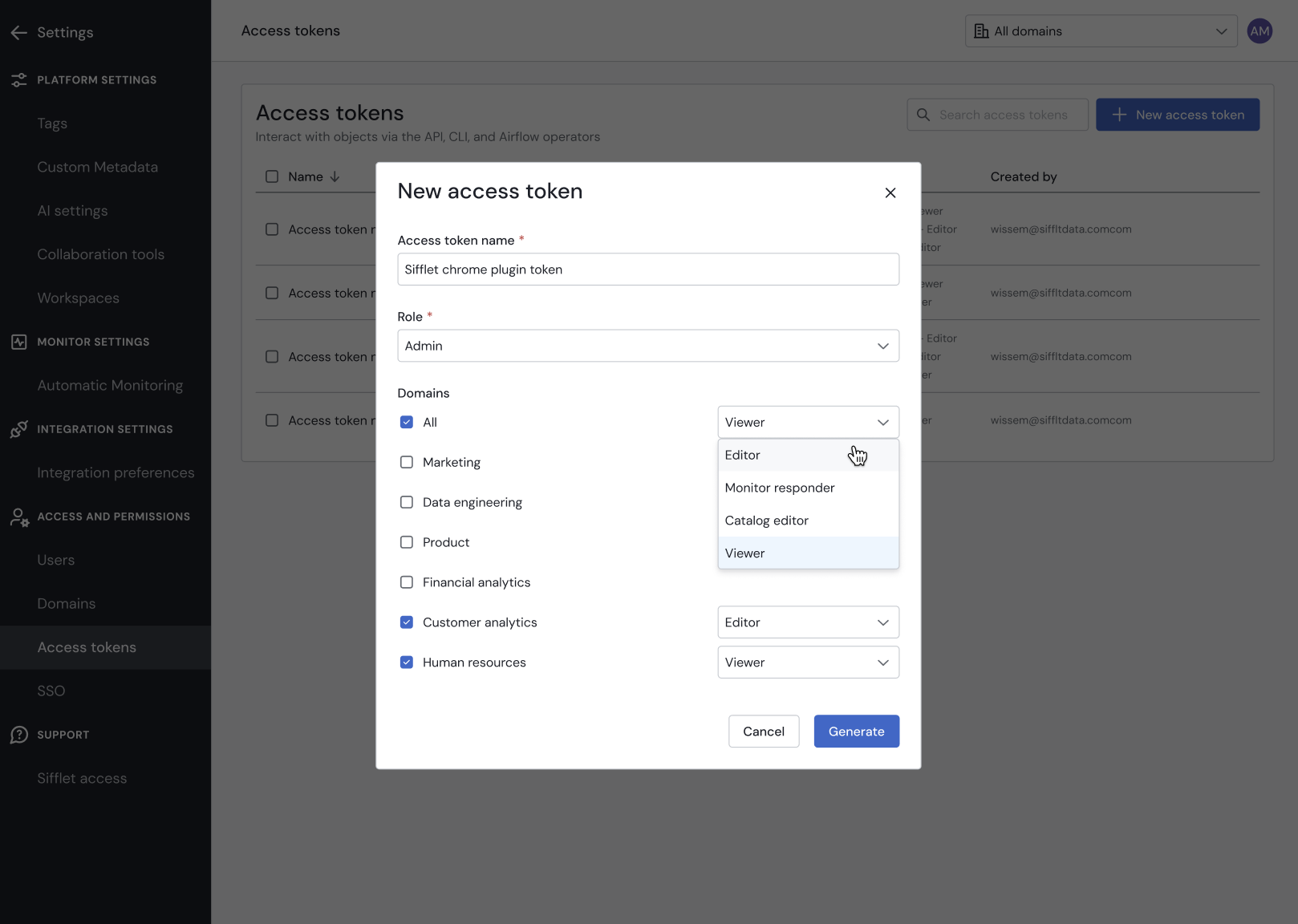 Role-Based Domain Control
