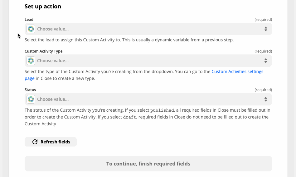 zap_ca.gif Setting Lead ID from Step 2