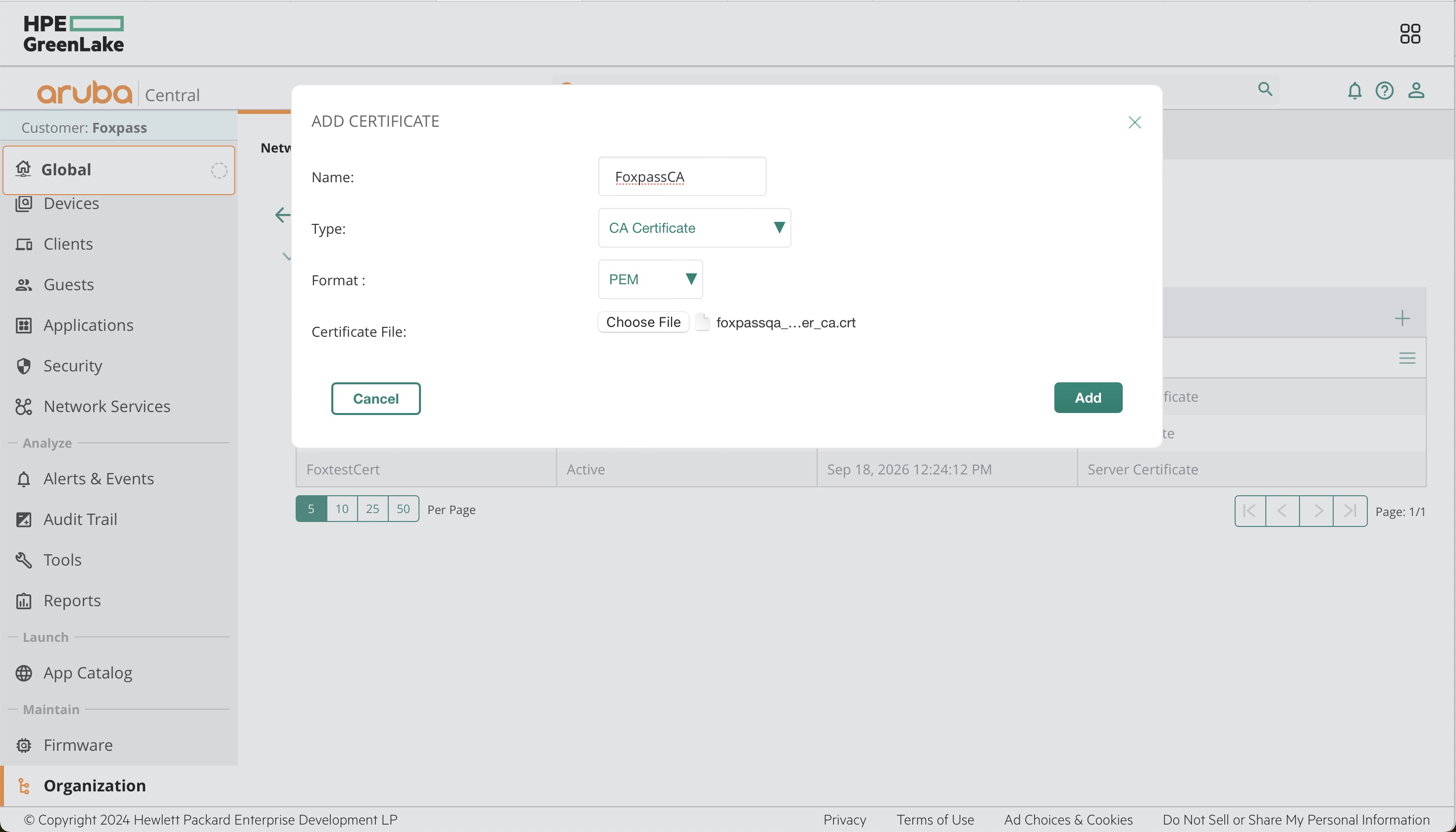 Download RadSec Server CA