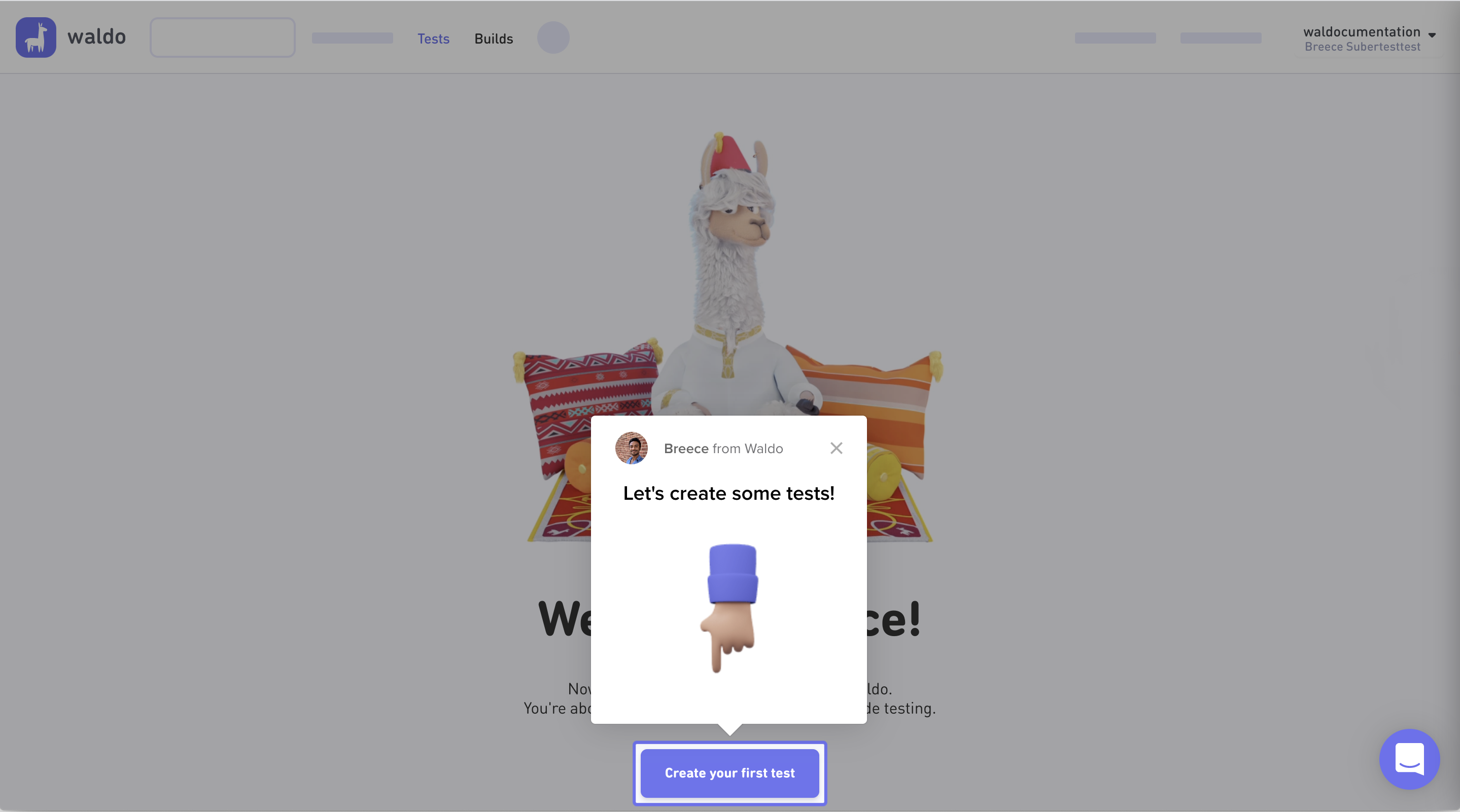 create your first test.png