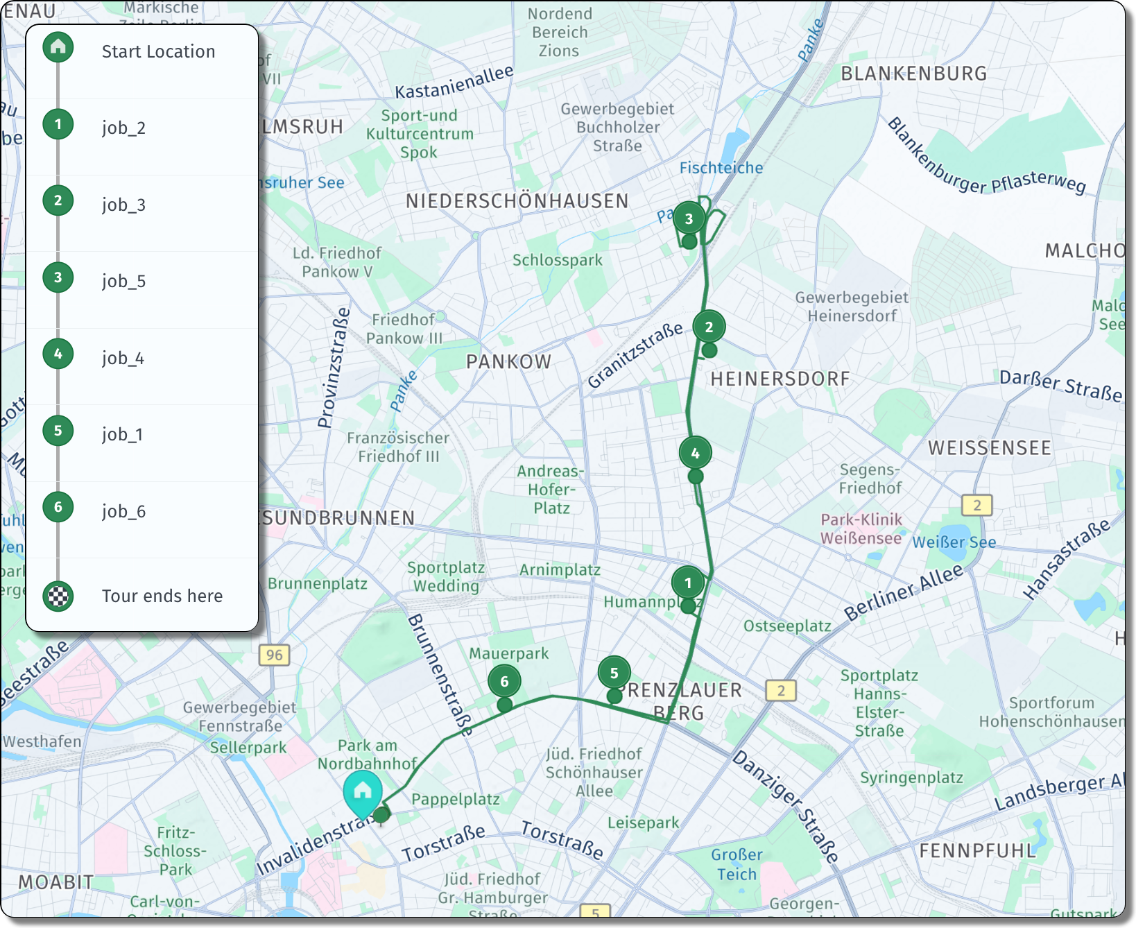 Solution showing heavy backtracking