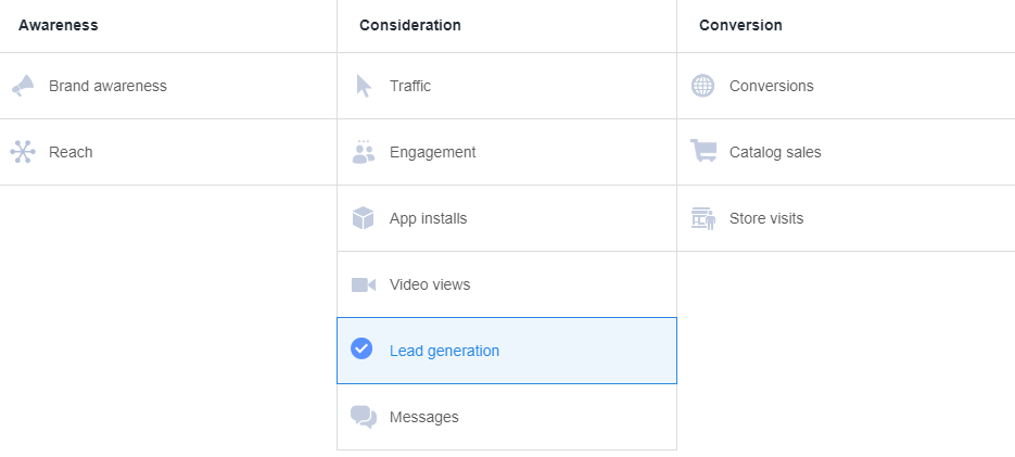 create-facebook-lead-ad Create Facebook Lead ad