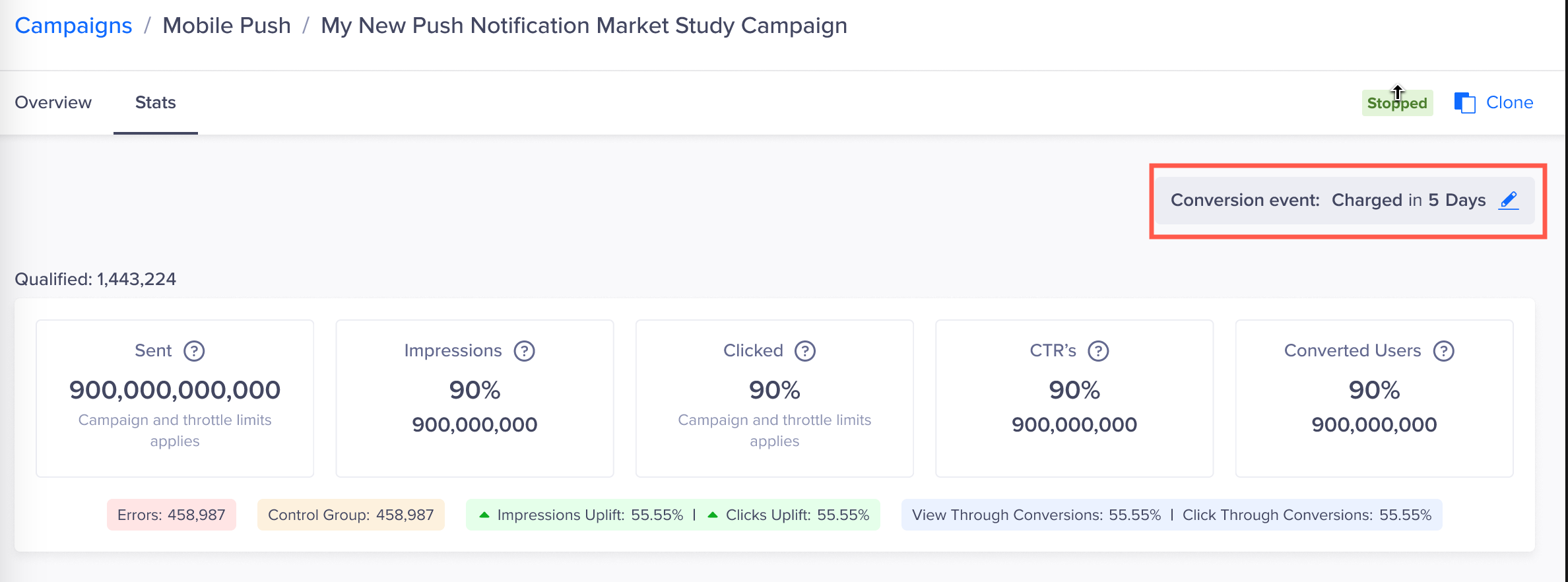 Custom Conversion Window