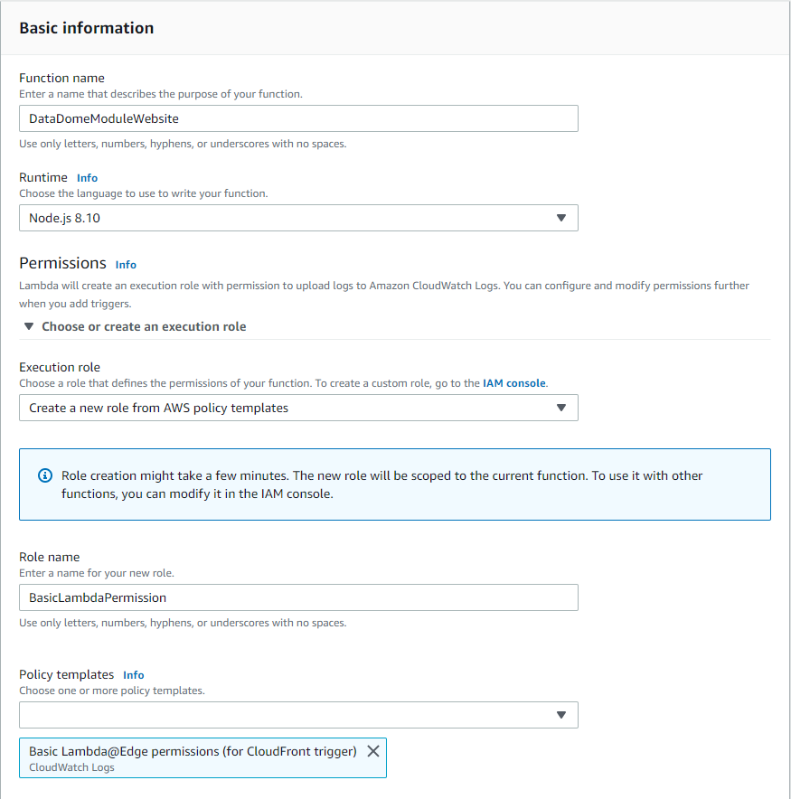 Module CloudFront