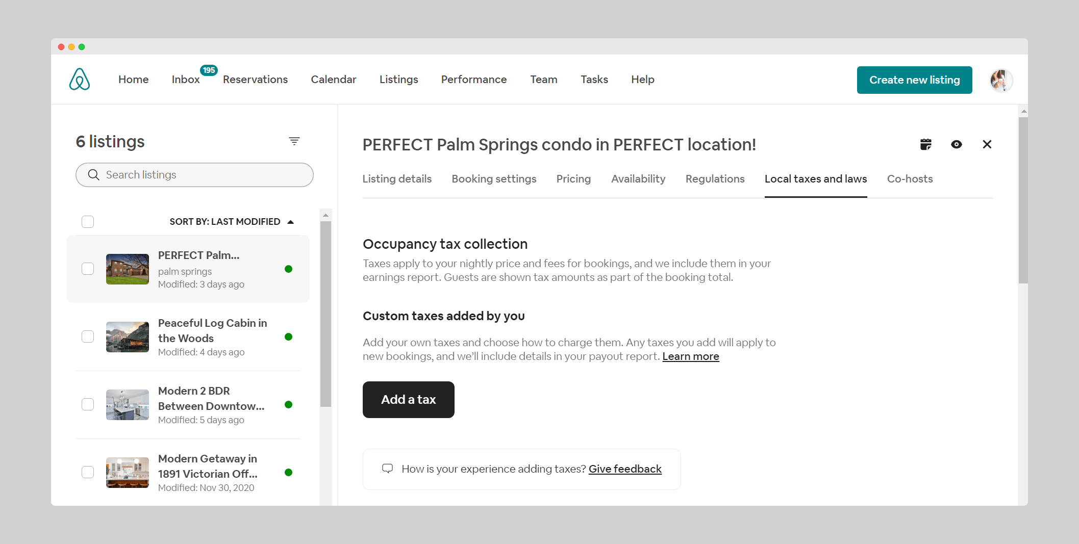 How to Add Taxes to Airbnb Listing?