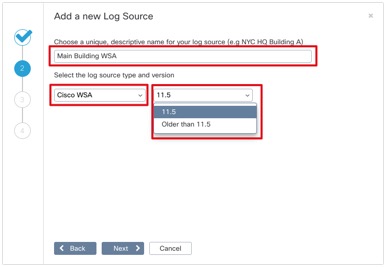 Note: the following procedure is valid only for WSA version 11.5. If your WSA Device is running a previous build, continue instead with WSA Pre-11.5 Procedure.
