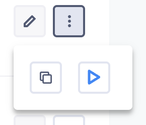 Button to trigger the catalog sync.