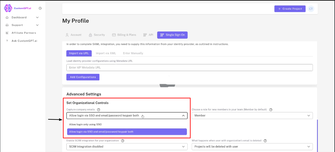 Email Authentication Options