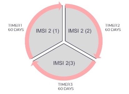 Update IMSI 2 cycling process