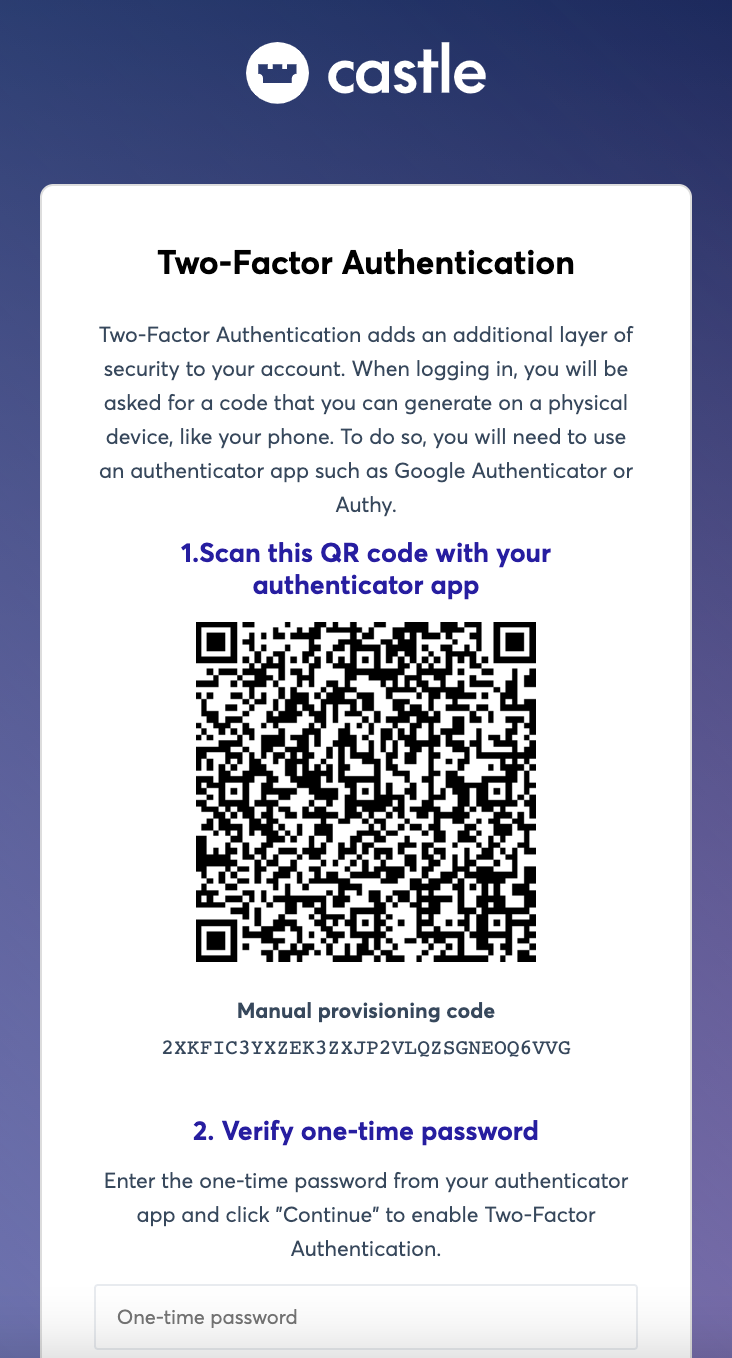 How to enable 2-factor authentication with Google Authenticator – How may  we help you?