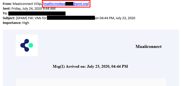 maaiiconnect-spam-sender-domain.png