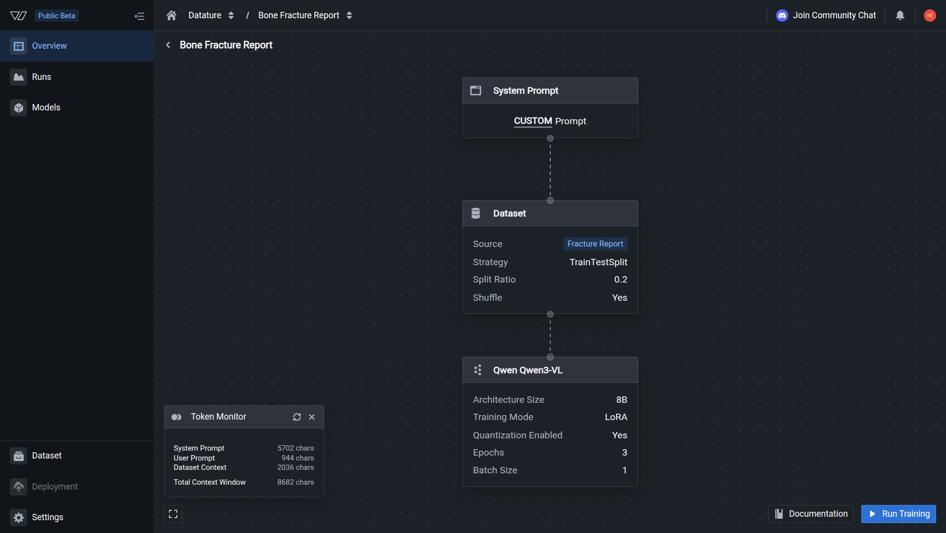 Workflow canvas header showing the updated workflow name